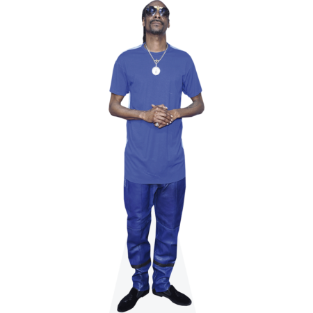 Snoop Dogg (Blue Coat) Cardboard Cutout