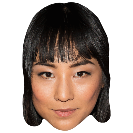 Greta Lee (Brown Hair) Celebrity Mask