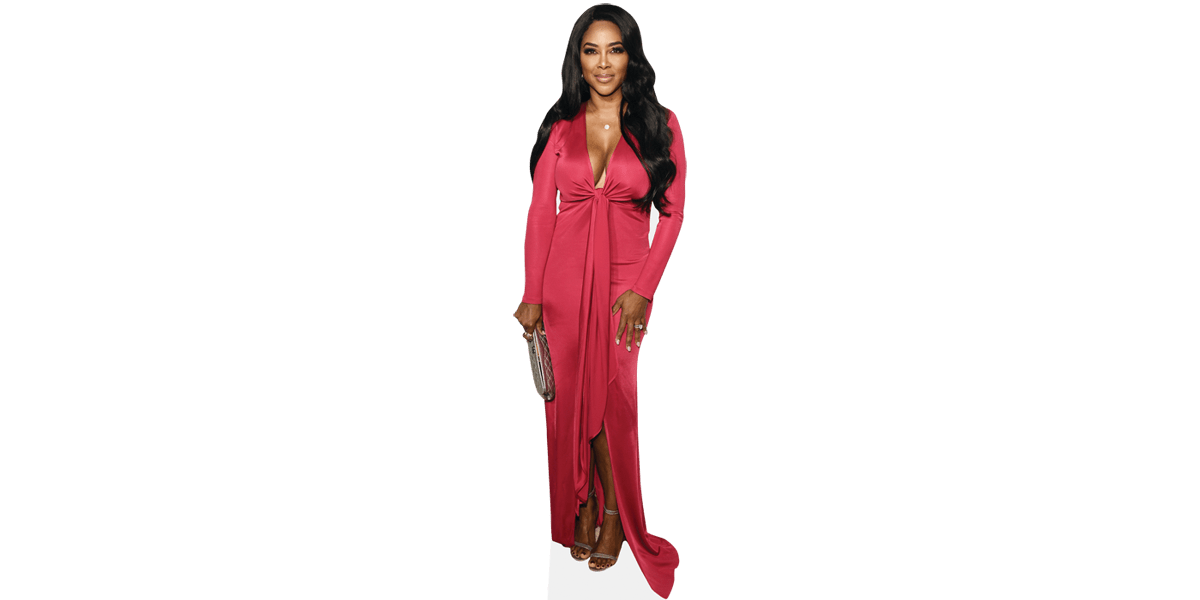 Kenya Moore (Pink Dress) Cardboard Cutout - Celebrity Cutouts