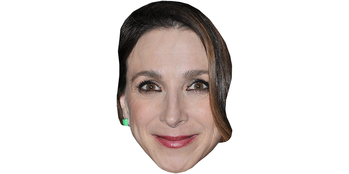 Marin Hinkle (Smile) Celebrity Mask - Celebrity Cutouts