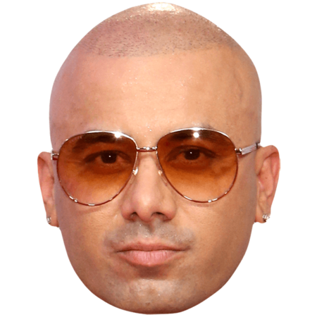 Wisin (Orange Glasses) Celebrity Mask