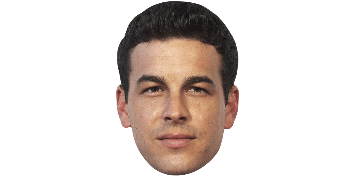 Mario Casas (Brown Hair) Celebrity Mask - Celebrity Cutouts