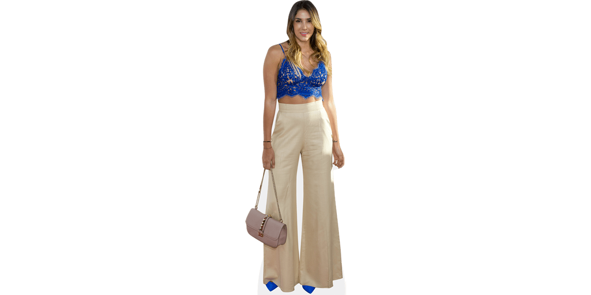 Daniela Ospina (Blue Top) Cardboard Cutout - Celebrity Cutouts