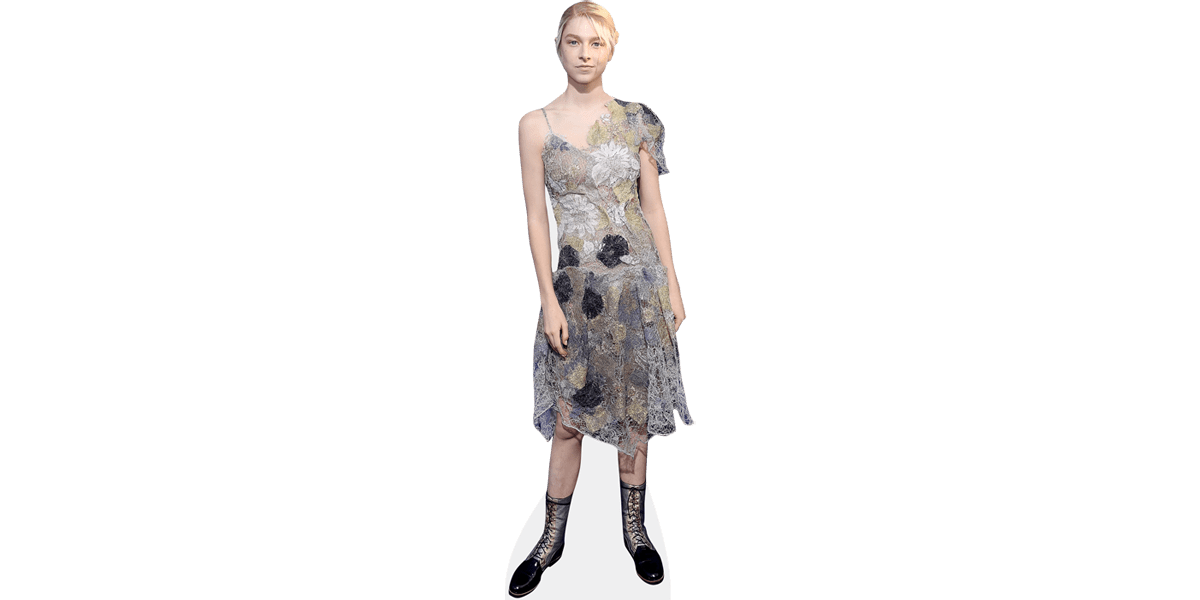 Hunter Schafer (Midi Dress) Cardboard Cutout - Celebrity Cutouts