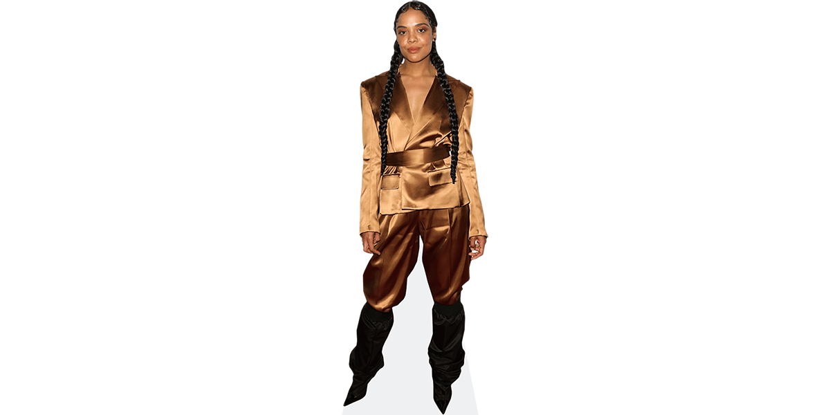 Tessa Thompson (Gold Outfit) Cardboard Cutout