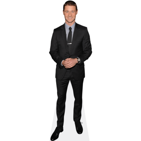 Ben McKenzie (Black Suit) Cardboard Cutout