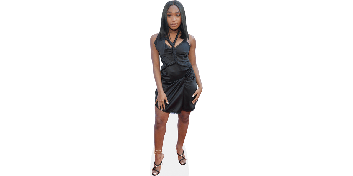 Normani Kordei (Black Dress) Cardboard Cutout - Celebrity Cutouts