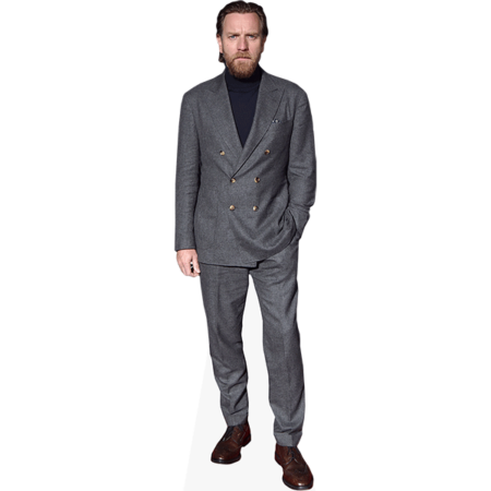 Ewan McGregor (Grey Suit) Cardboard Cutout