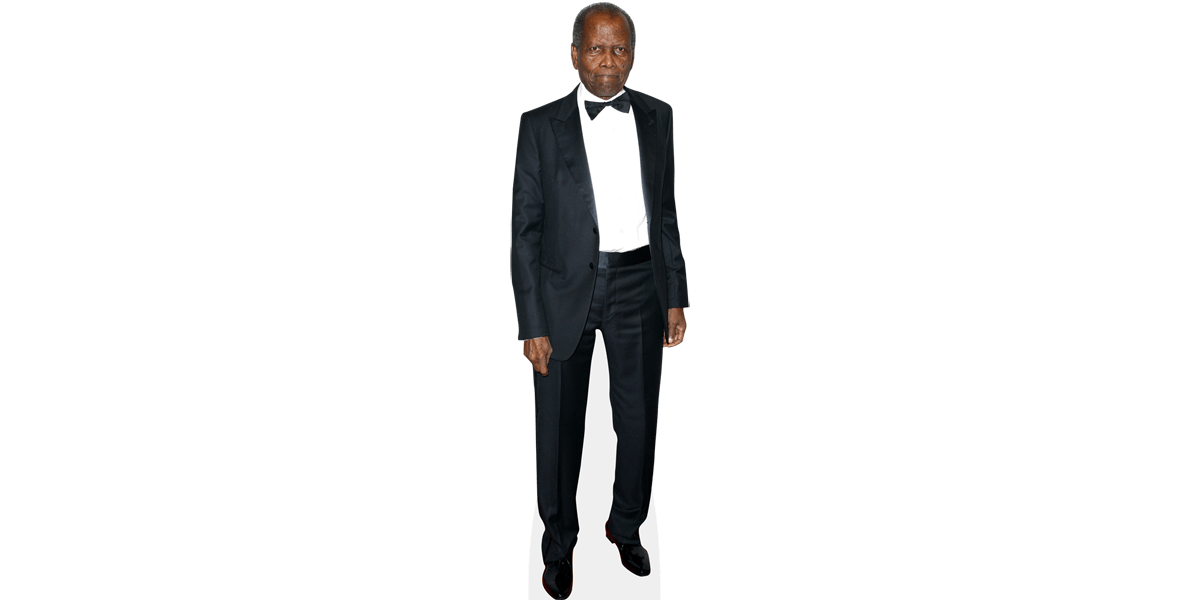 Sidney Poitier (Suit) Cardboard Cutout