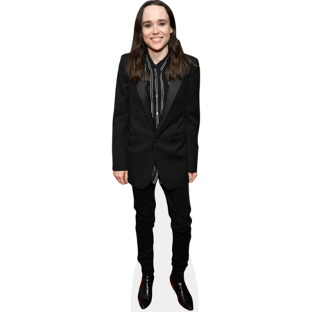 Elliot Page (Suit) Cardboard Cutout