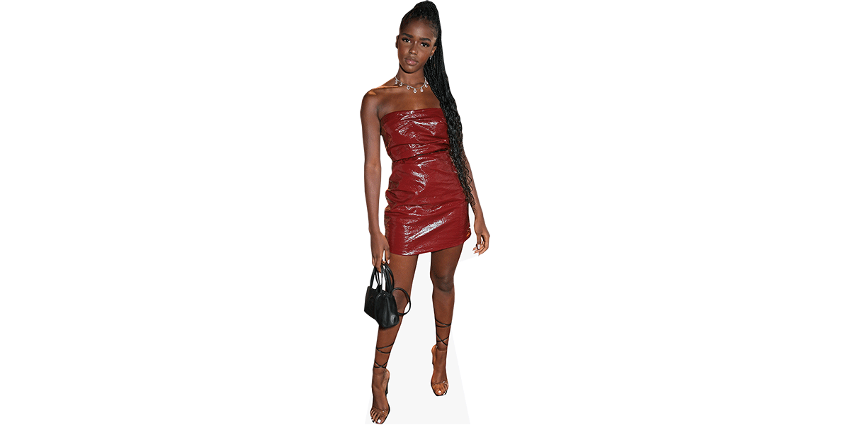 Eva Apio (Short Dress) Cardboard Cutout - Celebrity Cutouts