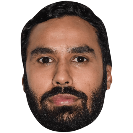 Kunal Nayyar (Beard) Big Head