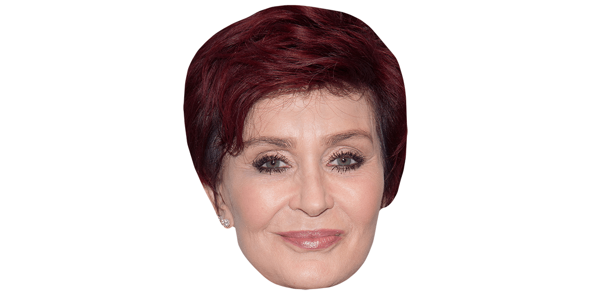 Sharon Osbourne (Smile) Celebrity Mask - Celebrity Cutouts