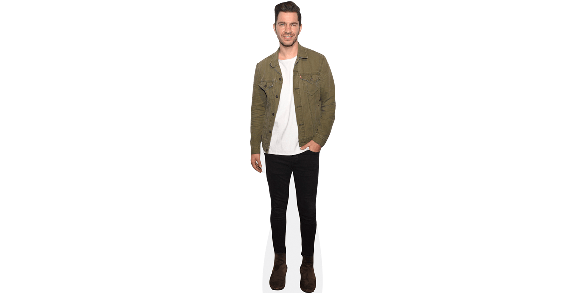 Andy Grammer Green Jacket Cardboard Cutout Celebrity Cutouts