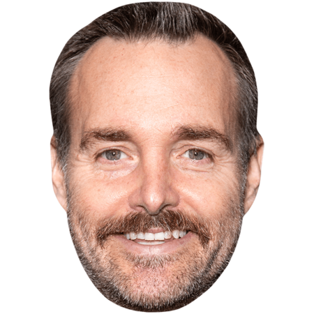 Will Forte (Moustache) Big Head