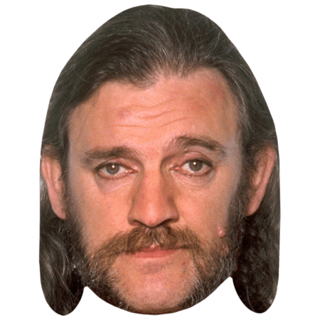 Lemmy Kilmister (Moustache) Celebrity Mask