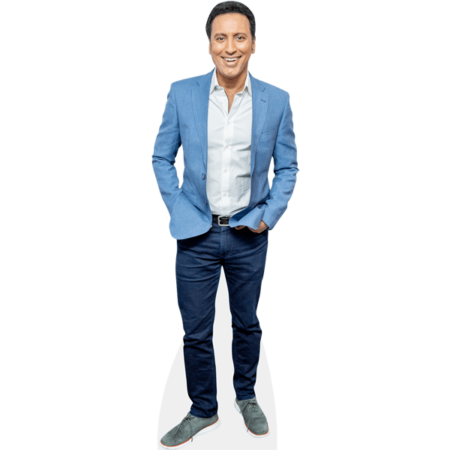 Aasif Mandvi (Blue Blazer) Cardboard Cutout