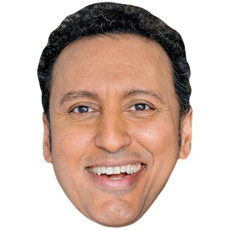 Aasif Mandvi (Smile) Big Head