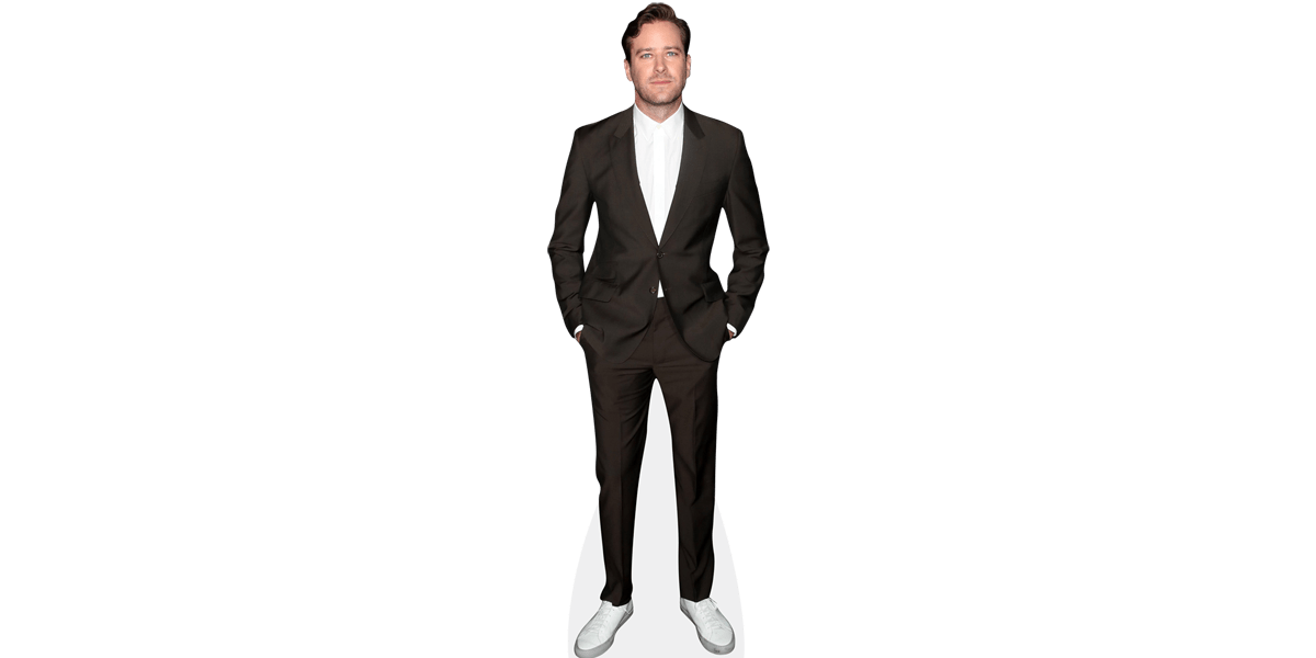 Armie Hammer (Casual) Cardboard Cutout