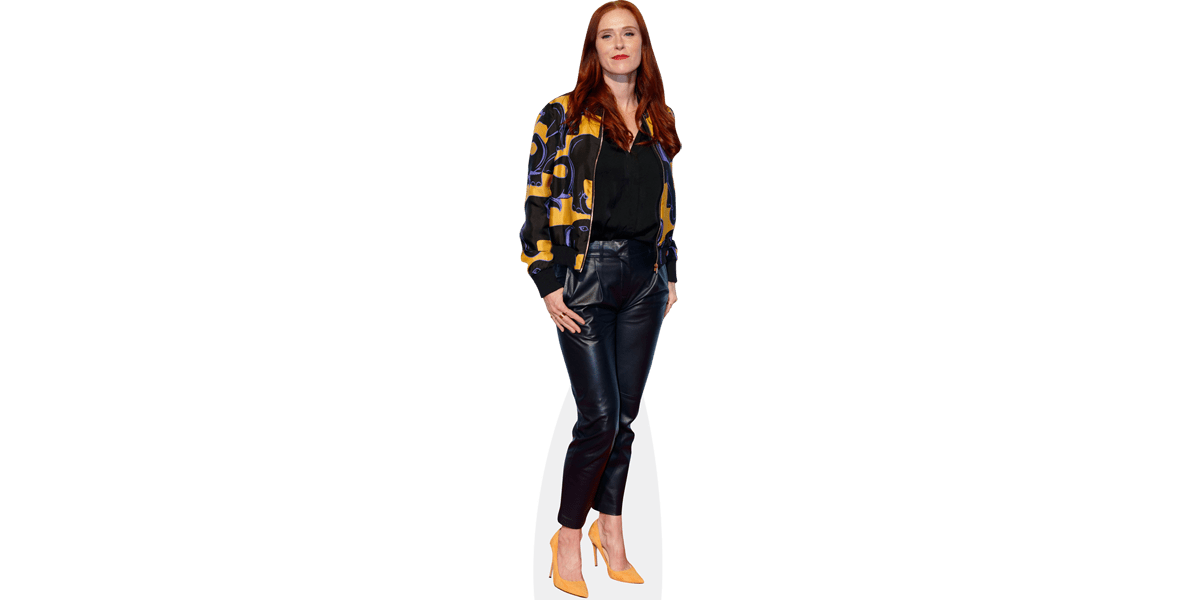 Audrey Fleurot (Yellow Shoes) Cardboard Cutout