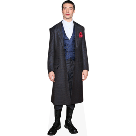 Ezra Miller (Long Coat) Cardboard Cutout