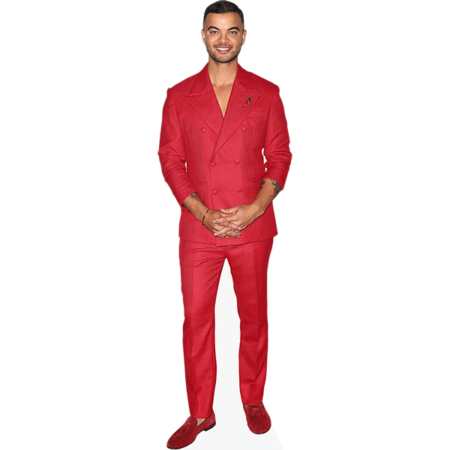 Guy Sebastian (Red Outfit) Cardboard Cutout