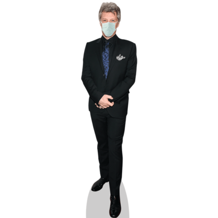 Jon Bon Jovi (Face Covering) Cardboard Cutout