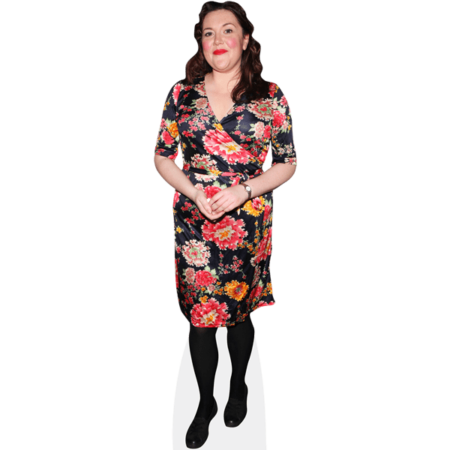 Katy Wix (Floral) Cardboard Cutout