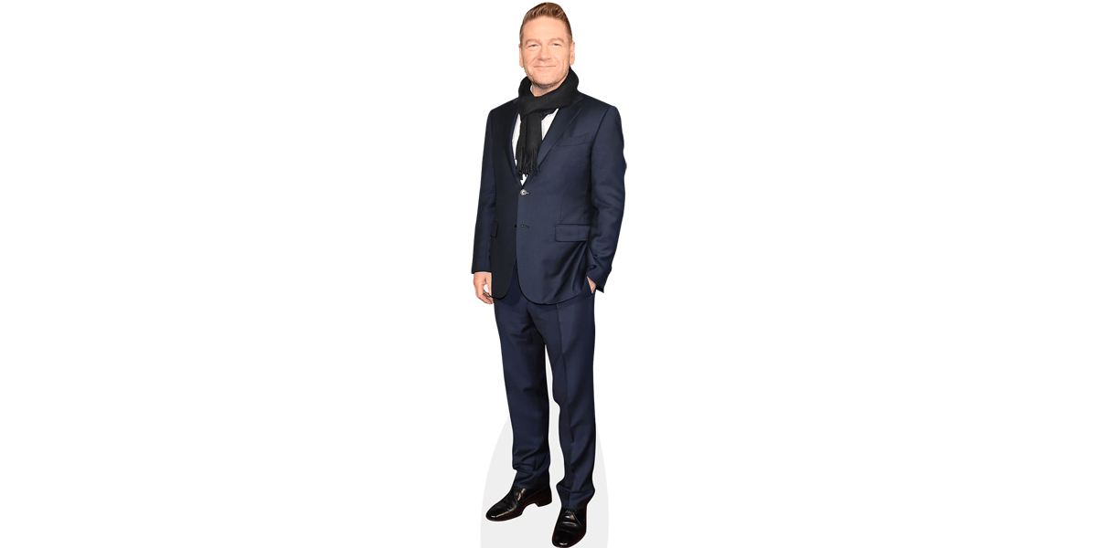 Kenneth Branagh (Scarf) Cardboard Cutout