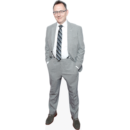 Michael Emerson (Grey Suit) Cardboard Cutout