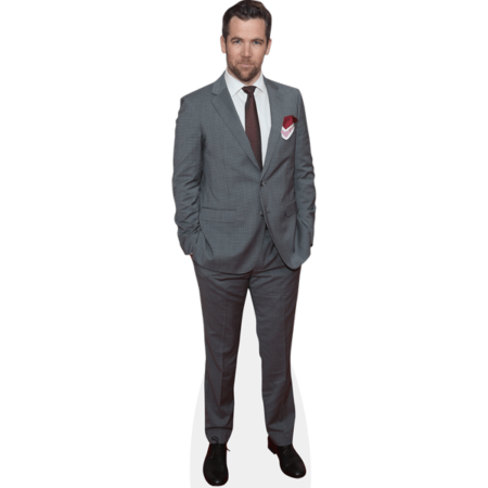 Patrick Brammall (Grey Suit) Cardboard Cutout