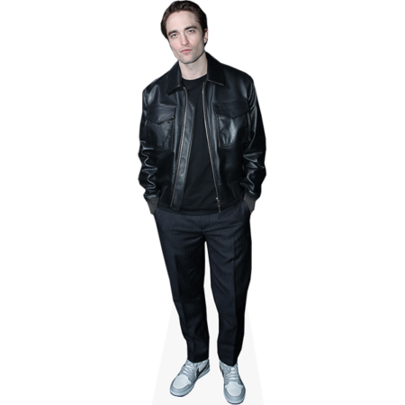 Robert Pattinson (Leather Jacket) Cardboard Cutout