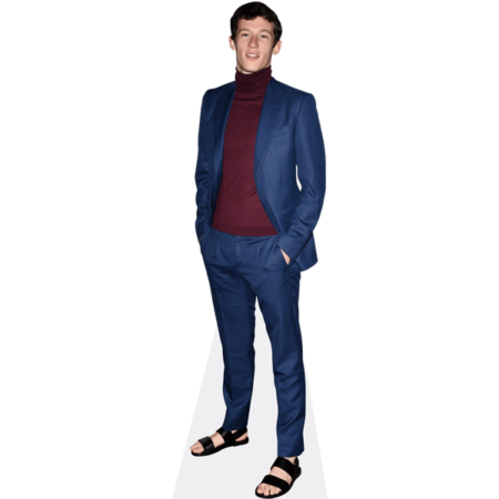 Callum Turner (Blue Suit) Cardboard Cutout