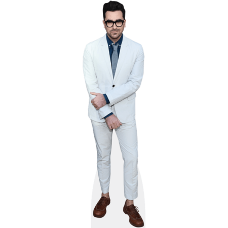 Dan Levy (White Suit) Cardboard Cutout