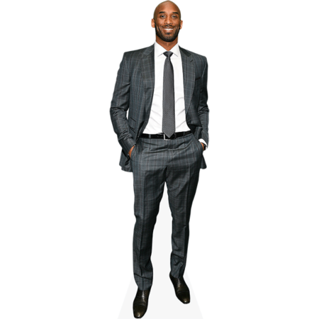 Kobe Bryant (Grey Suit) Cardboard Cutout