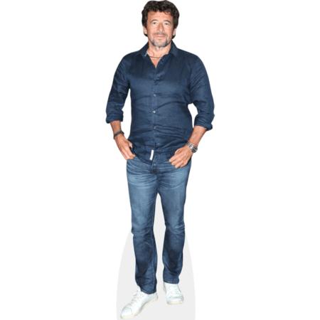 Patrick Bruel (Blue Shirt) Cardboard Cutout