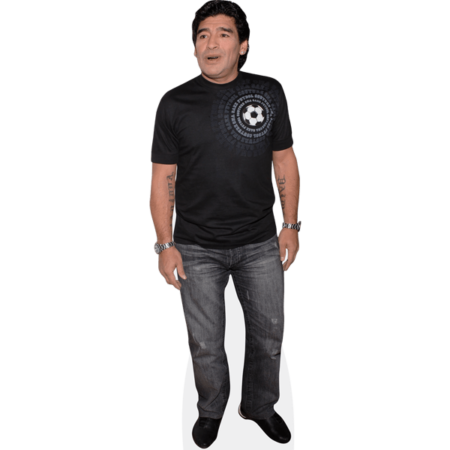 Diego Maradona (Jeans) Cardboard Cutout