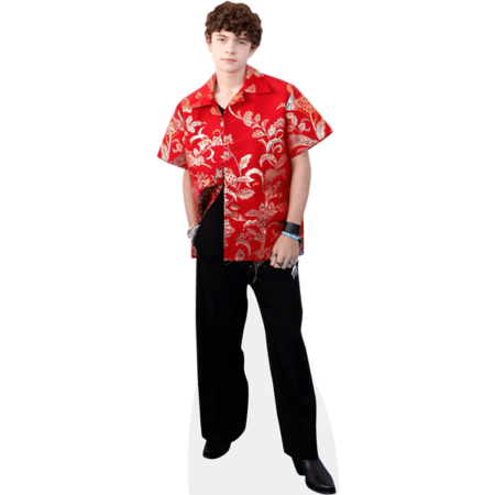 Noah Jupe (Red Top) Cardboard Cutout