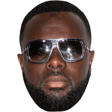 Maître Gims (Glasses) Celebrity Mask