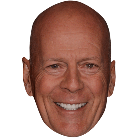 Bruce Willis (Smile) Celebrity Mask