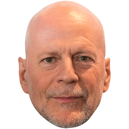 Bruce Willis (Stubble) Celebrity Mask