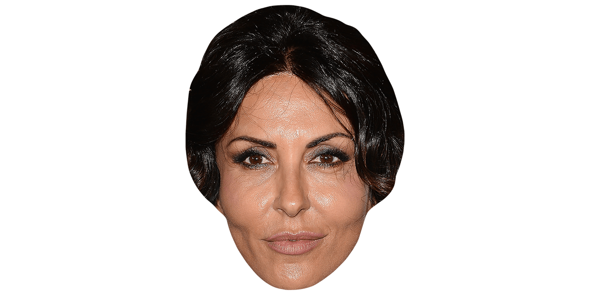 Sabrina Ferilli (Hair Up) Big Head - Celebrity Cutouts