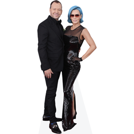 Donald Wahlberg Jr And Jennifer Mccarthy (Mini Duo) Celebrity Cutout