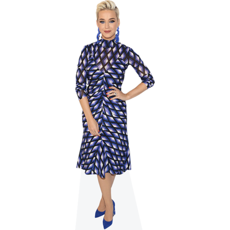 Katy Perry (Blue Dress) Cardboard Cutout