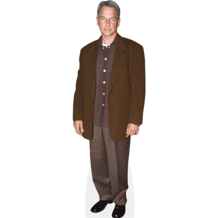 Mark Harmon (Brown) Cardboard Cutout