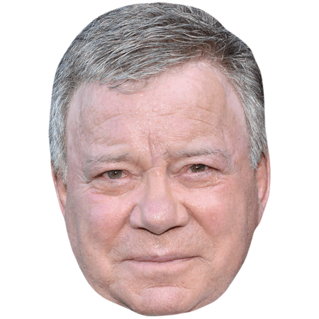 William Shatner (Grey Hair) Celebrity Mask