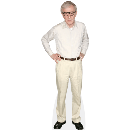 Woody Allen (White Outfit) Cardboard Cutout