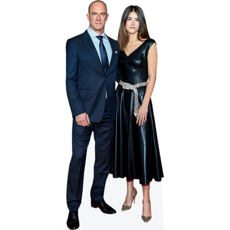 Christopher Meloni And Sophia Meloni (Duo) Mini Celebrity Cutout