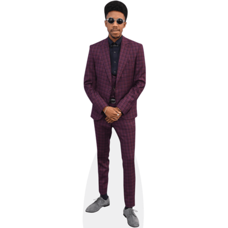 Darrell Britt-Gibson (Suit) Cardboard Cutout