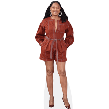 Garcelle Beauvais (Brown Outfit) Cardboard Cutout